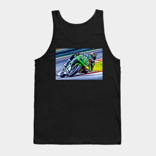 Full Speed On Two Wheels Tank Top